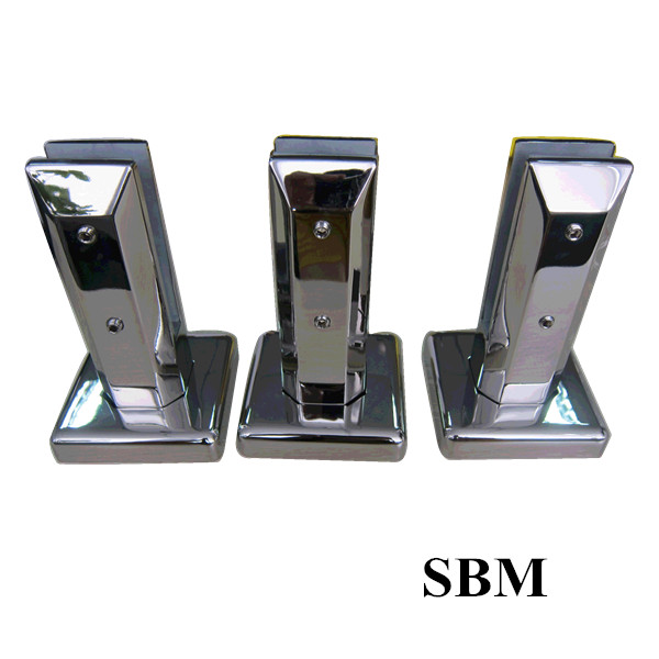 in acciaio inox rubinetto quadrato piastra di base per il sistema di recinzione di vetro
