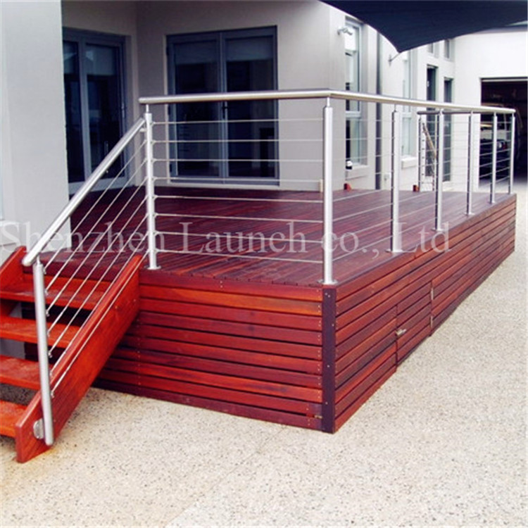 Перила лестницы из нержавеющей стали для внутреннего