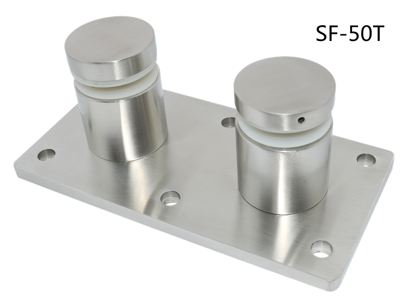 Uchwyt ze stali nierdzewnej do patowa panele szklane balustrady projektu