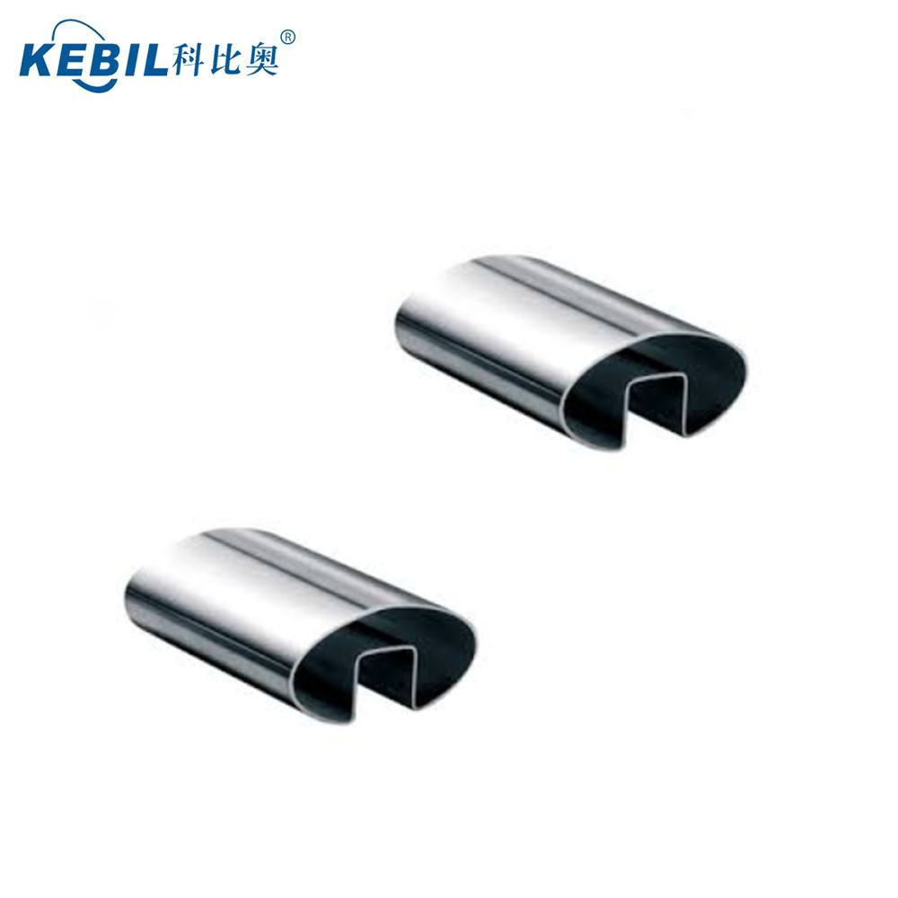 ανοξείδωτο χάλυβα οβάλ σχήμα οβάλ 80x40mm με αυλάκι 20x20mm