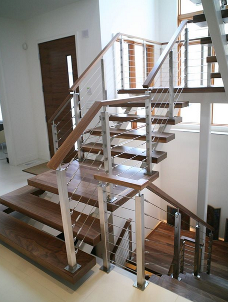 stainless steel wire rope fence / cable railings