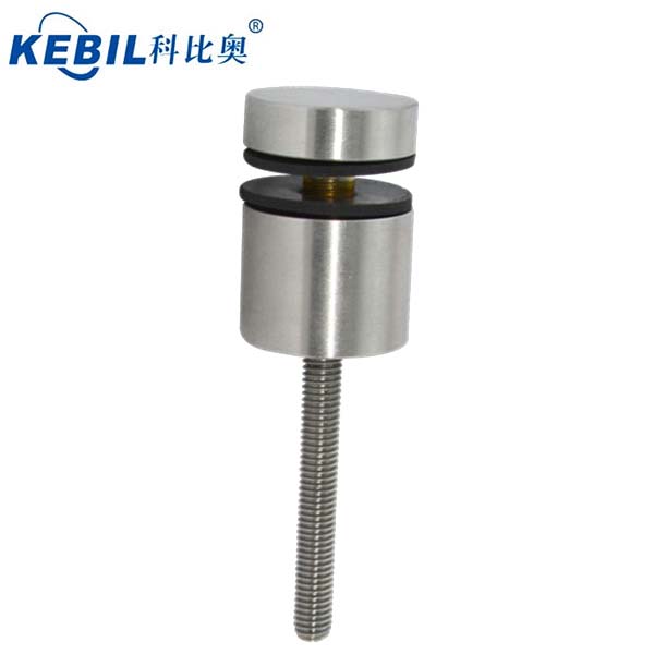 Stojak naścienny do balkonu bezramkowy szklany balustrada