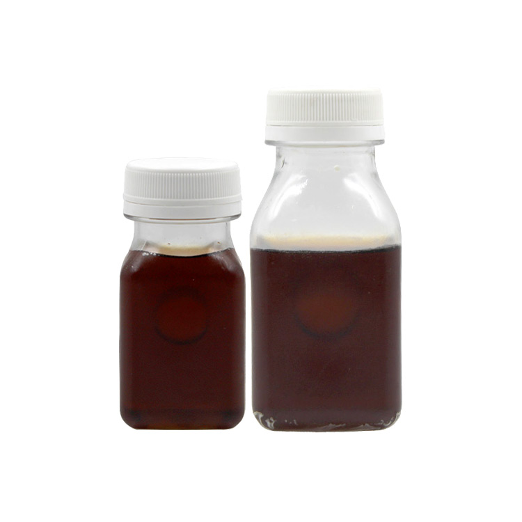 square 100ml 200ml PET plastic bottle