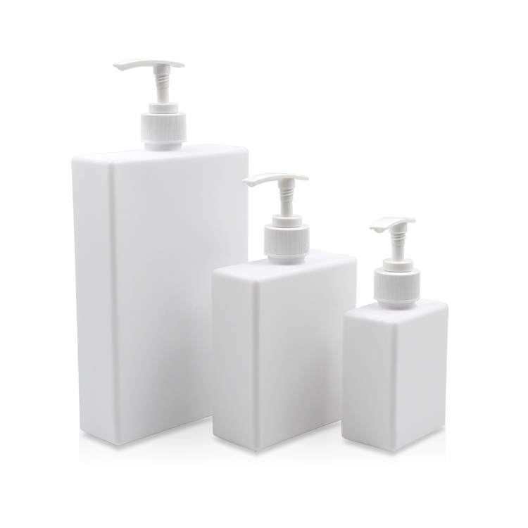 250ml 500ml 1L square pump bottle