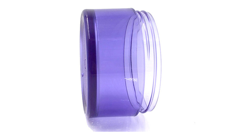 empty PET 85g thick wall cosmetic jar