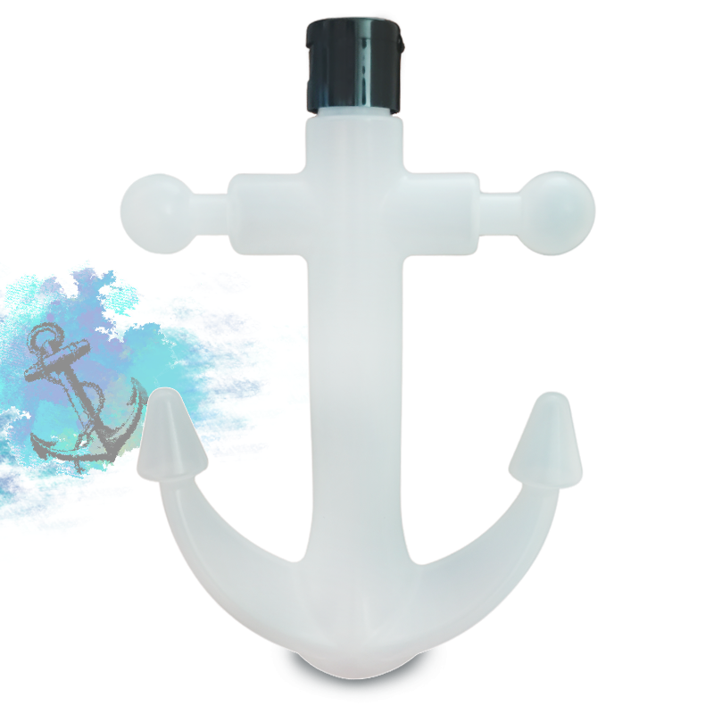 Anchor Design 120 ml kosmetyczna plastikowa butelka do wyciskania