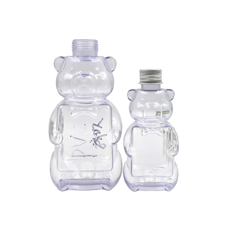 Cartoon Animal Bear Shaped Plastic Bottle