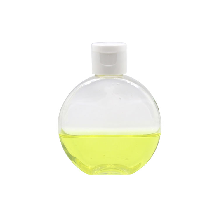 100ML Flat Oval Plastic Bottle