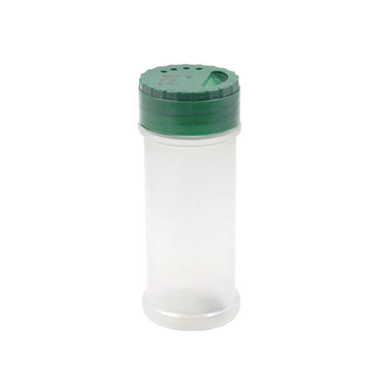 Botella de especias de pimienta de plástico personalizada