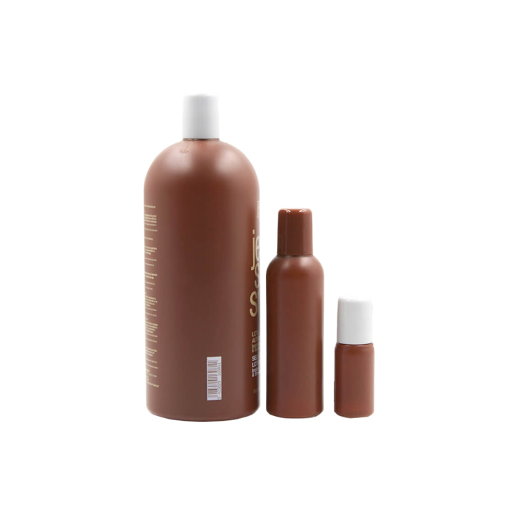 Chine Bouteille cosmétique en plastique ambre 30ML 150ML 1L fabricant Bouteille cosmétique en plastique ambre 30ML 150ML 1L