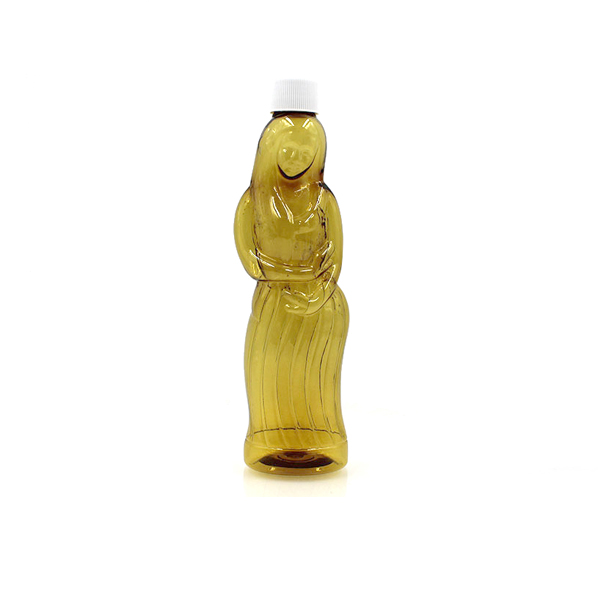 女人的身体形状的塑料瓶