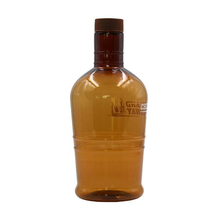 Chiny Plastikowe butelki wina whisky 750 ml producent Plastikowe butelki wina whisky 750 ml