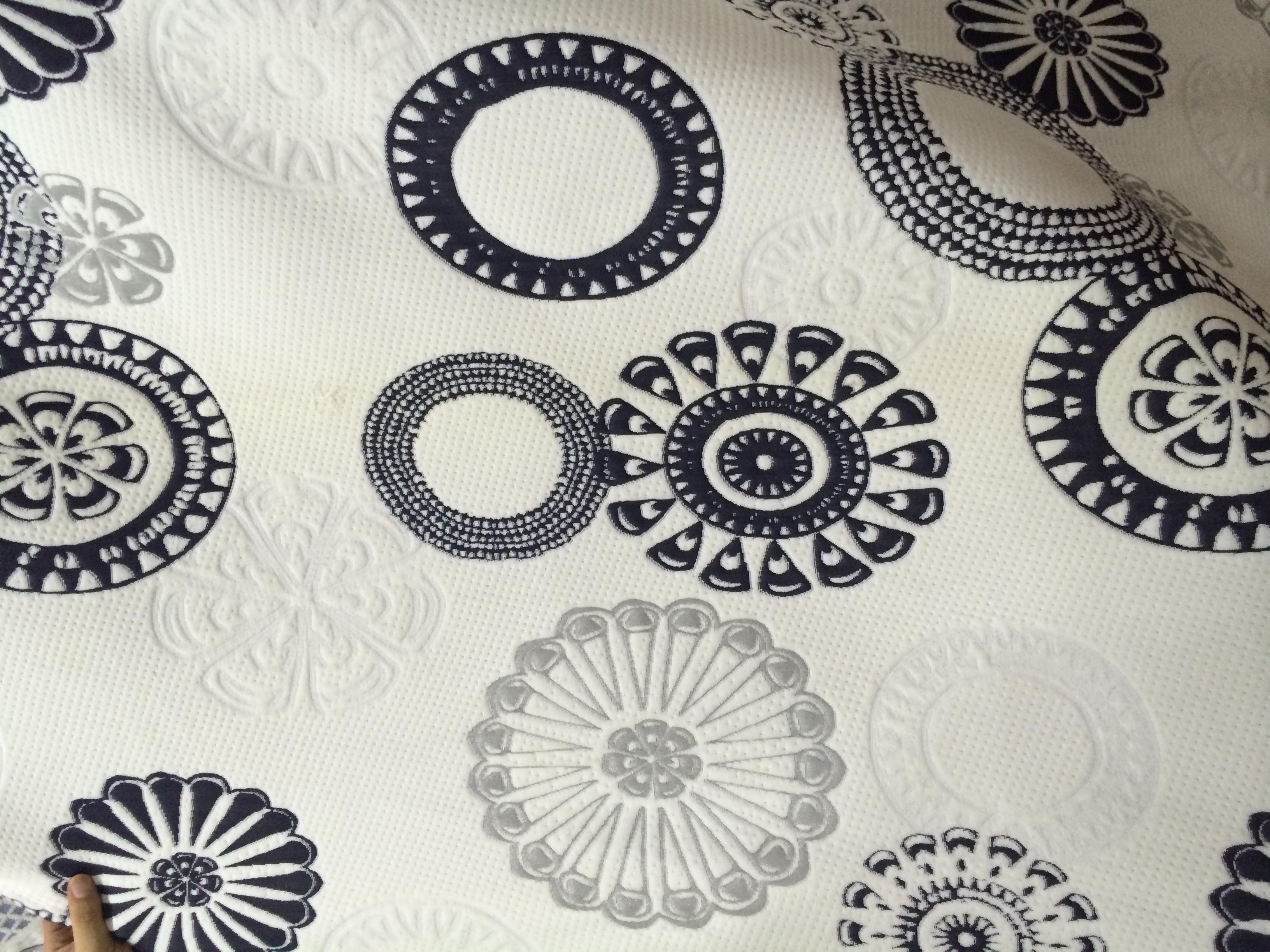 fábrica de tela de colchón de cobre de china