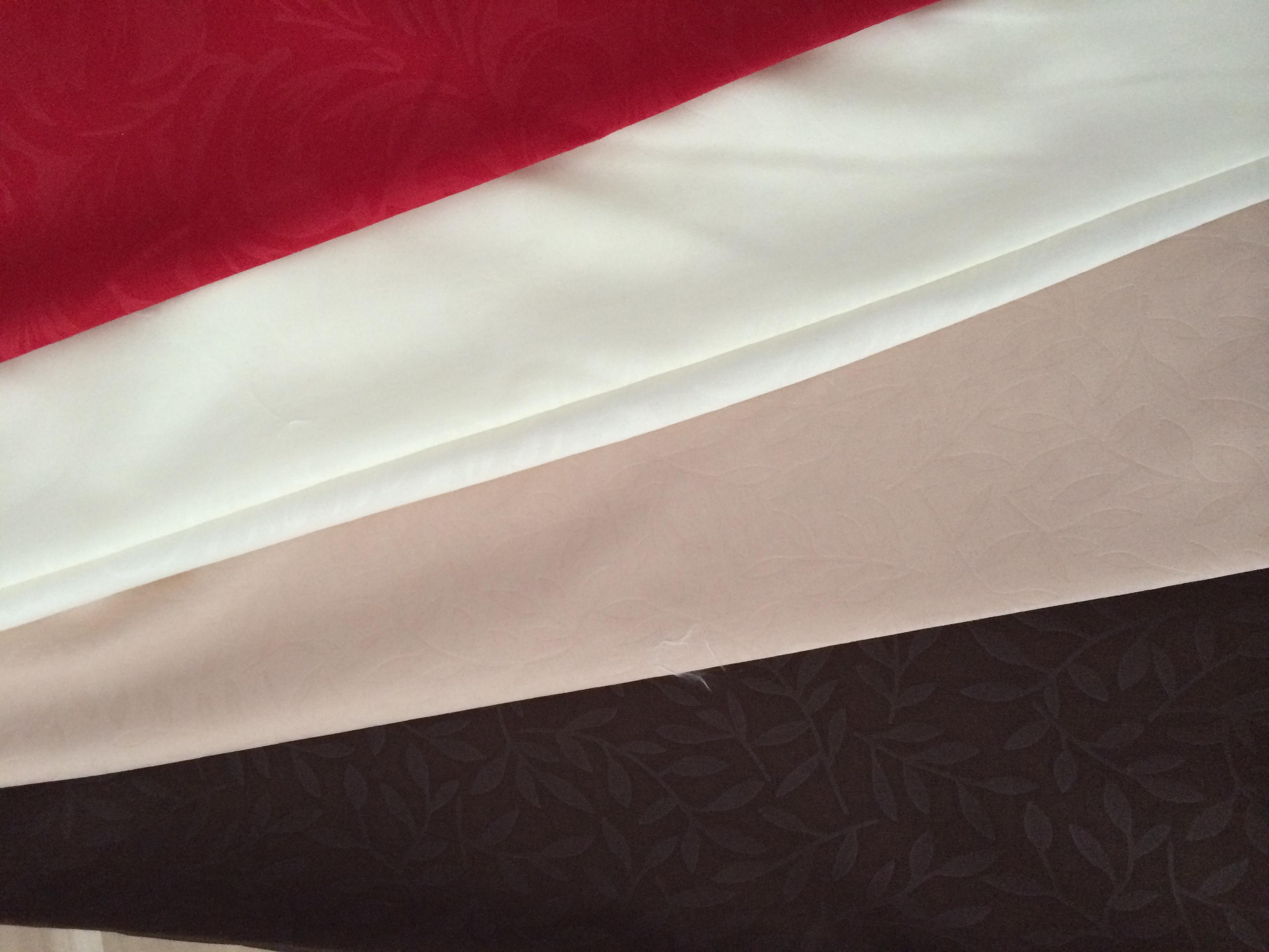 geverfde microvezel kussen lakens stof