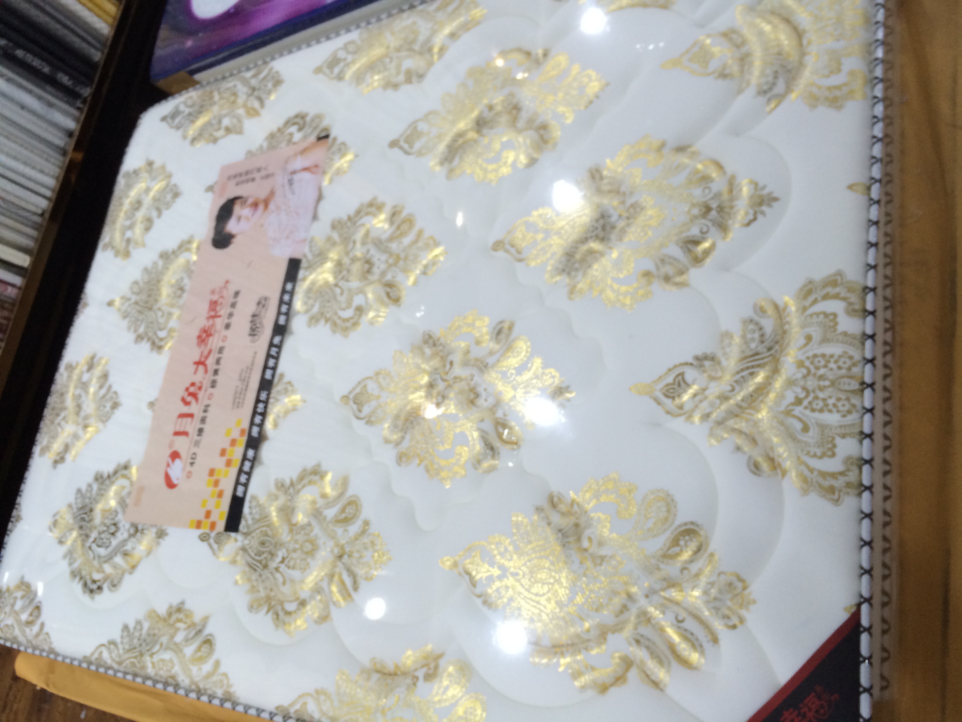 jacquard stretch gebreide stof met print