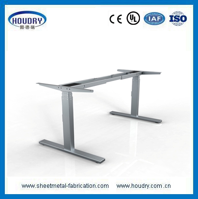 Office furniture adjustable height desk electric sit standing height table