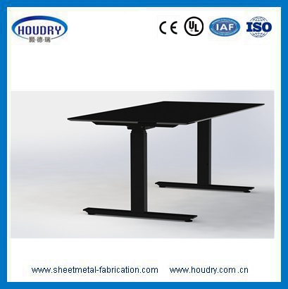 height adjustable computer desk with Spray standing office