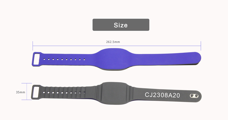 Long Range Silicone UHF RFID Wristband