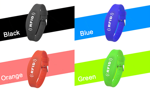 Silicone UHF RFID Watch Wristband