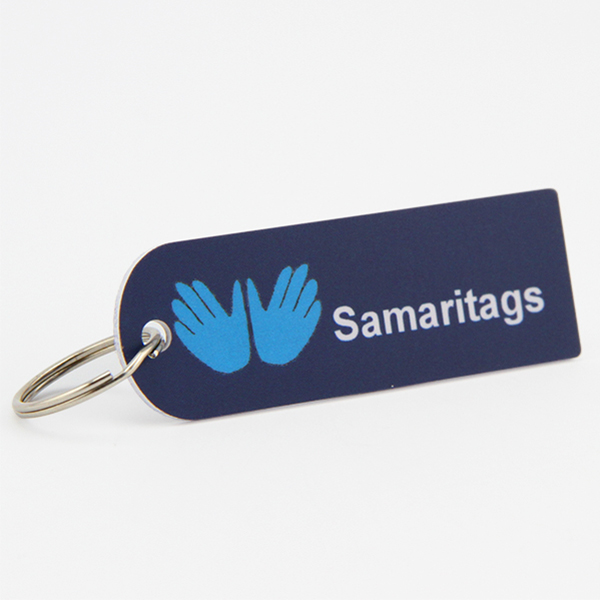 plastic luggage name tags with key ring