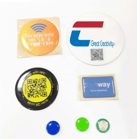 NFC touch epoxy tag for contactless identification