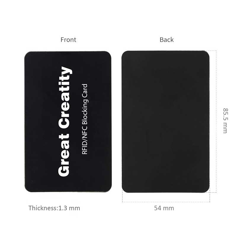 CXJOEM RFID blocking card