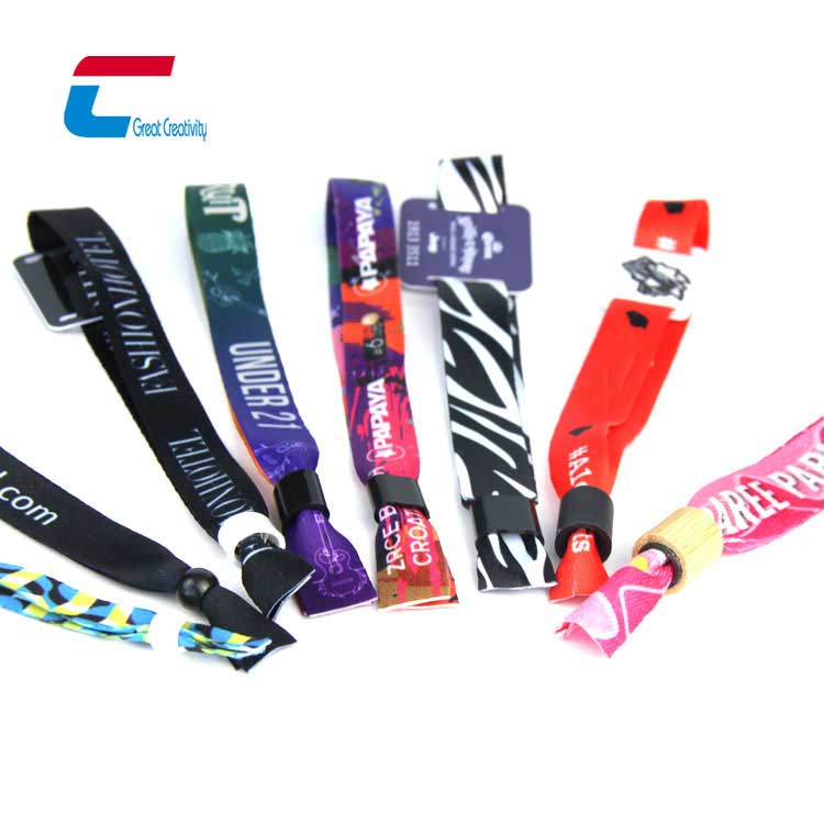 RFID Fabric Wristband Custom Wholesaler