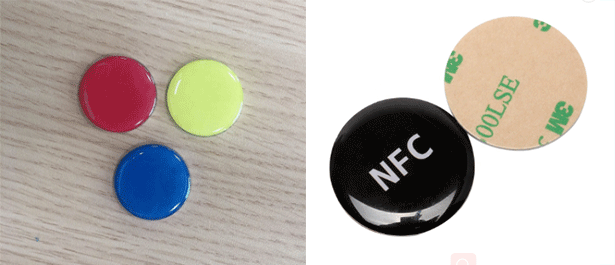 NFC touch epoxy tag for contactless identification