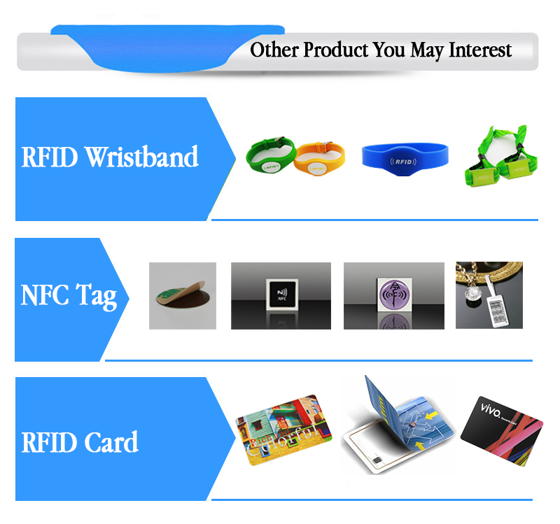 closed oblate shape silicone RFID wristband