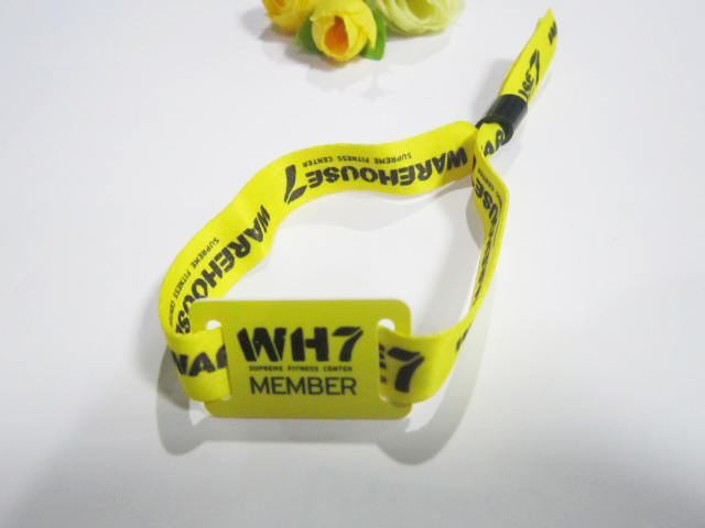 woven fabric RFID Wristband