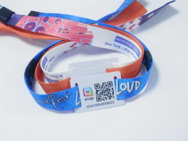 woven RFID wristband