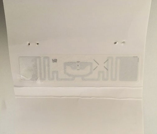 RFID clothing tags