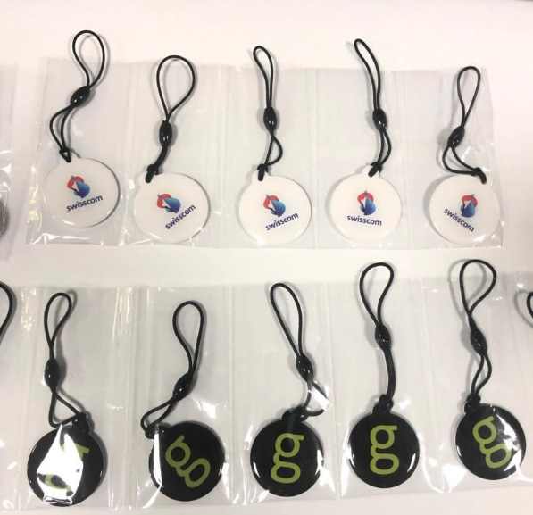 NFC epoxy tag for tracking