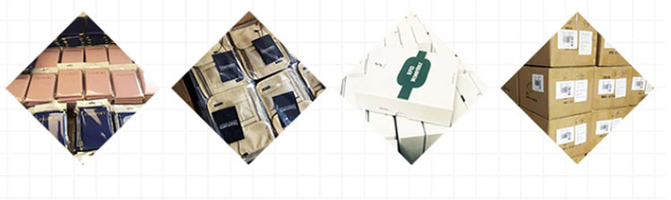 RFID blocking wallet detailed image