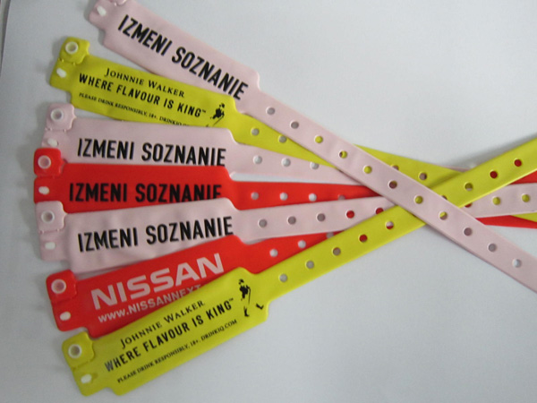 125khz tk4100 软 pvc 印 125khz rfid 手镯