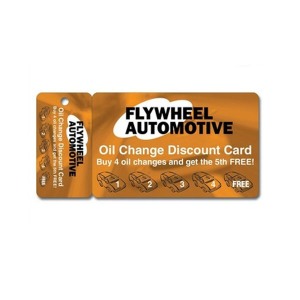 1Up Keytag CR80 塑料卡