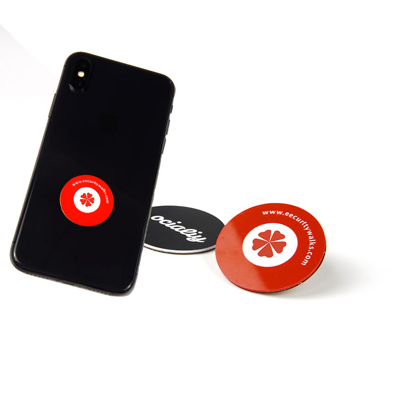 공장 도매 30mm 원형 방지 금속 NFC 스티커 토큰 태그