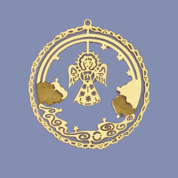 Hanging metallo Decorazioni Albero di Natale