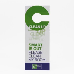 警告と推進のための PVC ドア ハンガー