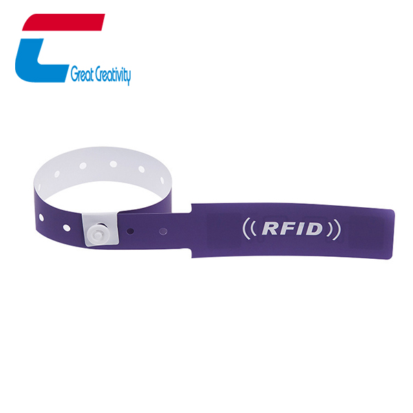 Braccialetti per feste in carta RFID UHF a lungo raggio regolabili