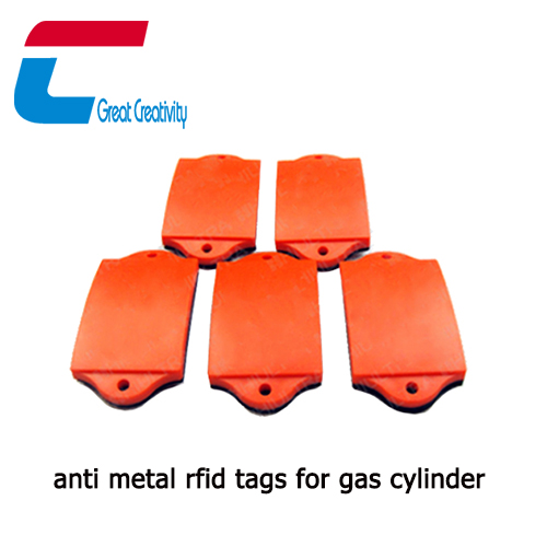 China Wholesale Gas Cylinder Anti-Metal RFID Tag Long Read Range 860 to 960Mhz Metal Asset Tracking manufacturer