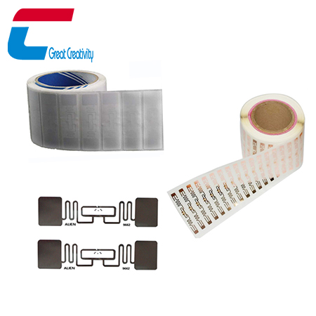 Papieren zelfklevende UHF RFID-tag voor activabeheer