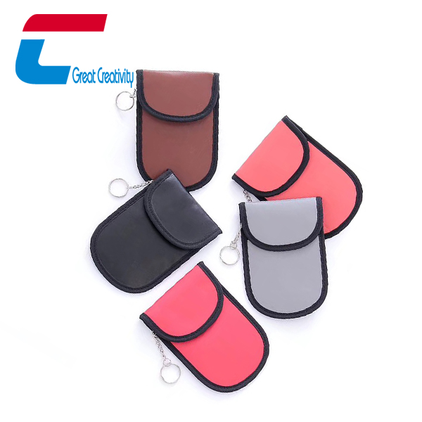 Borsa portachiavi per auto Faraday Borsa portachiavi per auto in pelle PU