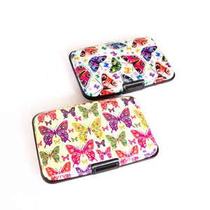 批发定制个性化 rfid 屏蔽信用卡盒