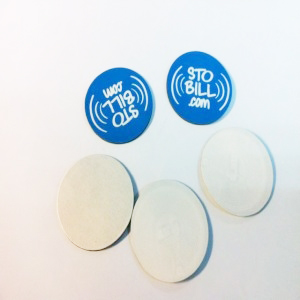 round rfid nfc tag