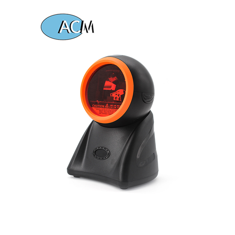 1.8m كابل سلكي ماسح الباركود مربع USB 2.0 واجهة ليزر ماسح الباركود 1D 2D RFID ماسح الباركود بندقية