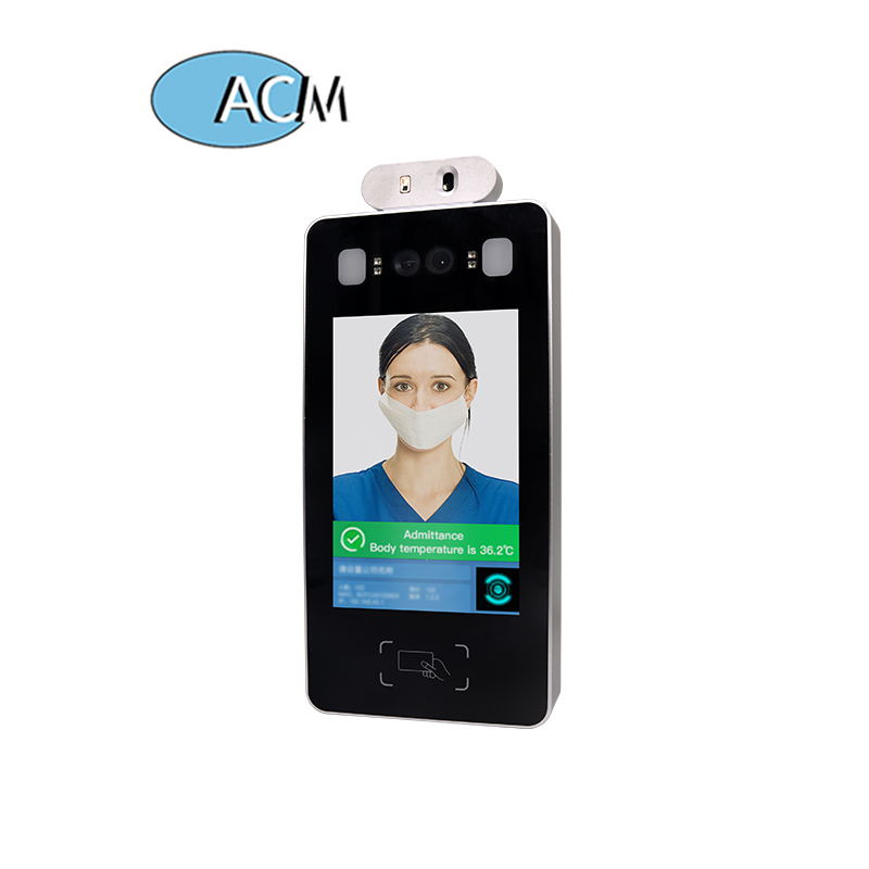 10 ulusal dil Dokunmadan AI Dinamik Yüz Tanıma Sıcaklık Algılama Süresi Devam Kapı Geçiş Kontrol Sistemi SDK