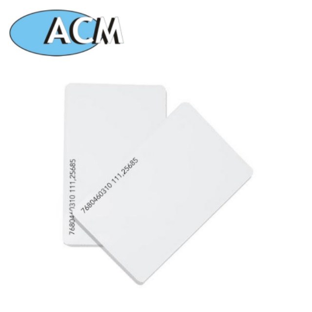 125 Khz TK4100 RFID Smart Blank Pvc ID Card