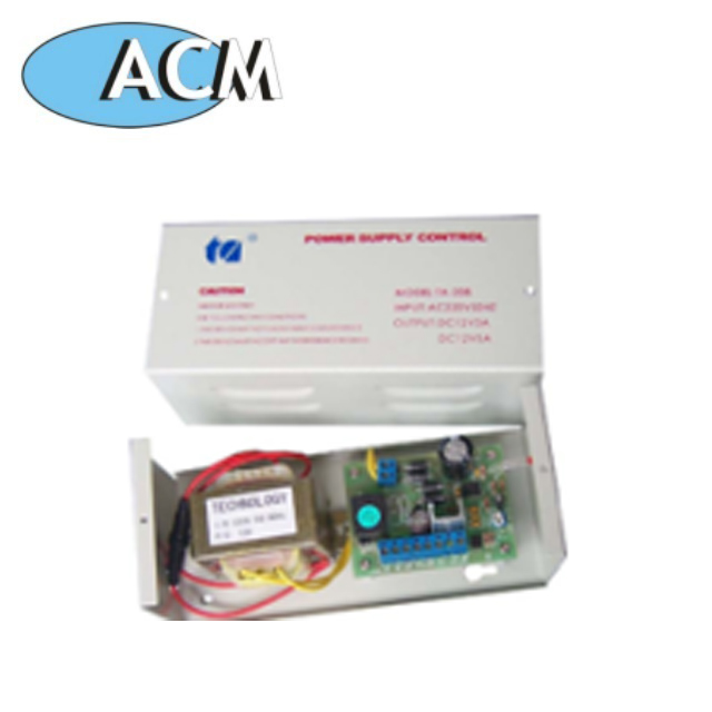 سنگل آؤٹ پٹ AC سے DC 12V 24V رسائی کنٹرول پاور سپلائی AC اڈاپٹر 12V