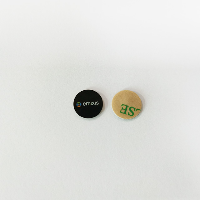 برچسب برچسب RFID 13.56 مگاهرتز چاپ آرم 12 میلی متری